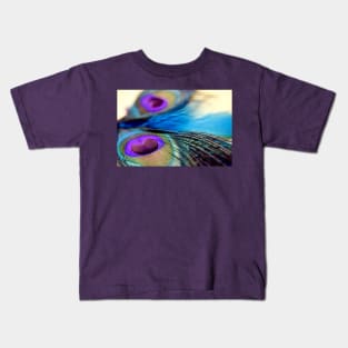 Peacock Pretties Kids T-Shirt